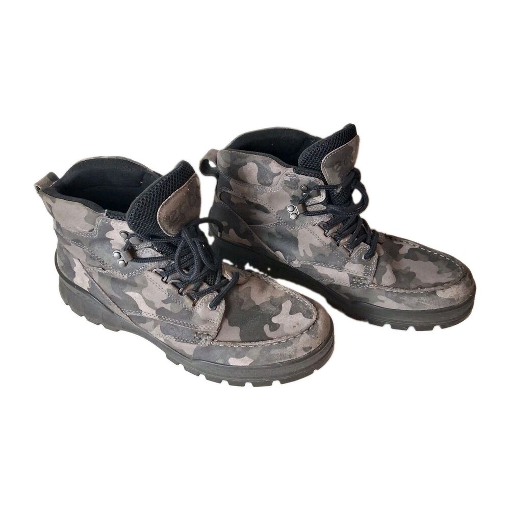 Ecco Track 25 Camo GTX Gore Tex Men’s 47 EU 13-13.5 US Sneaker - 83181405244